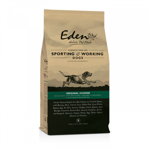 eden dry dog food original 80 20 15kg toppetgift