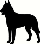 dog id tags with breed design
