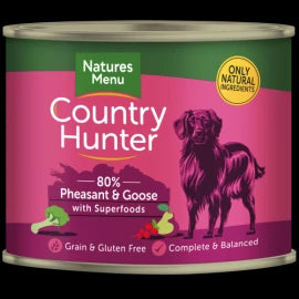 Natures menu outlet country hunter 600g