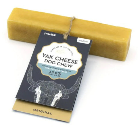 Yak cheese dog treats natural chews size medium 75g